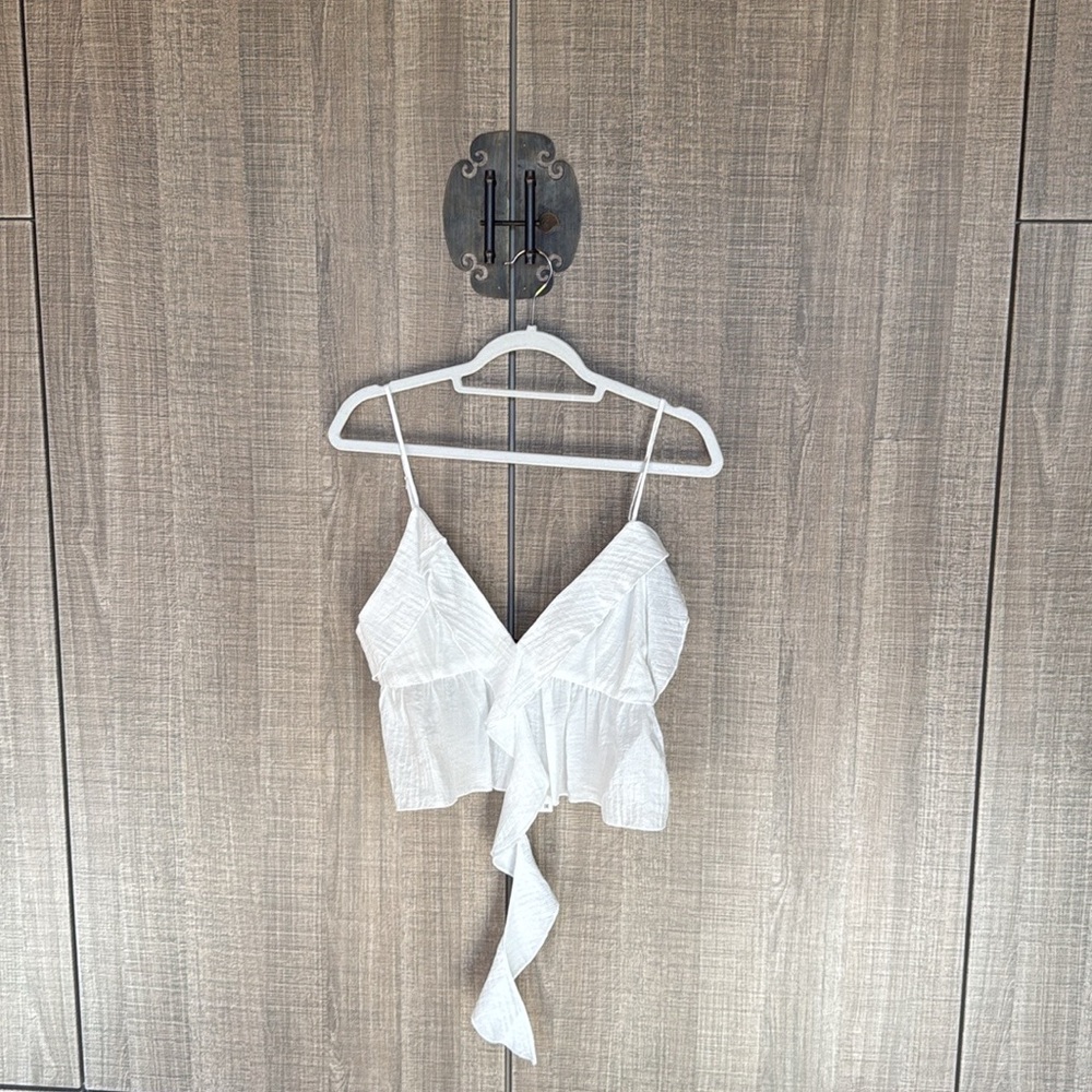 Zara Textured Ruffled Top - Picture 8 of 16